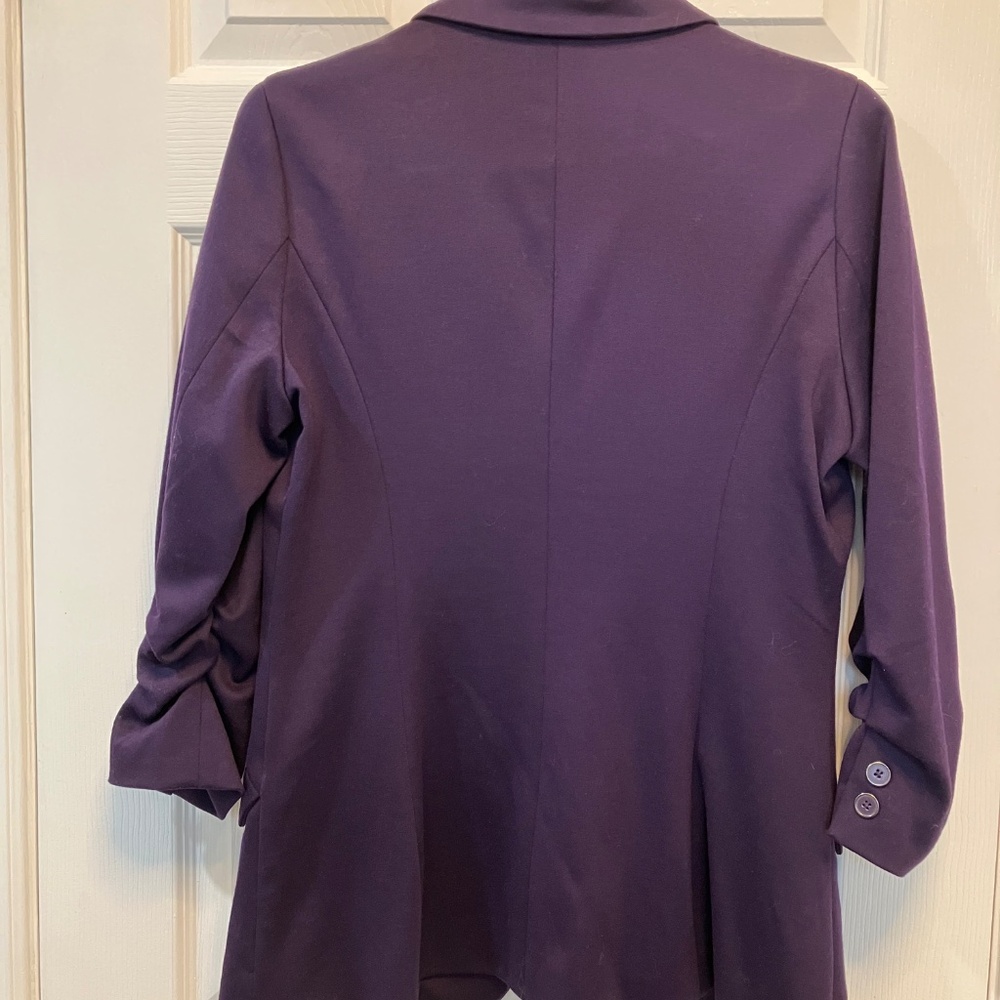 Purple women’s Suit Jacket/Blazer - Picture 2 of 4